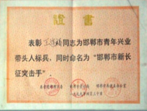 邯郸市新长征突击手